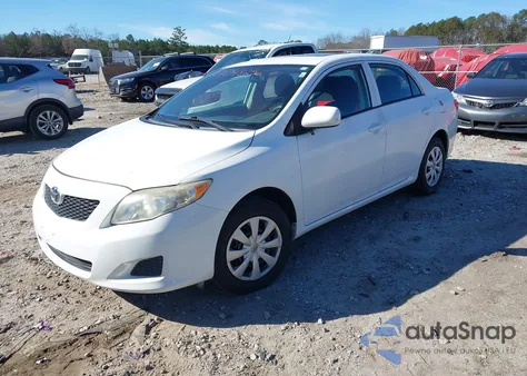 2009 Toyota Corolla Le z USA, uszkodzony, nr VIN 2T1BU40E79C147032